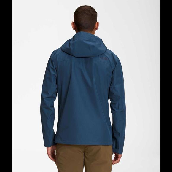 The North Face Dryzzle Rain Jacket Mens Sz S Blue Waterproof Outdoor - Picture 2 of 9